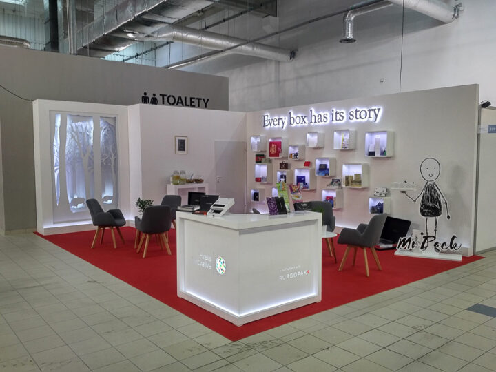 Stoisko targowe dla Pirells Innovative Warsaw Pack