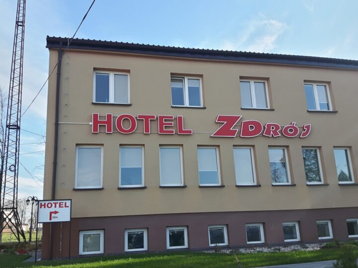 Litery 3D dla Hotelu Zdrój