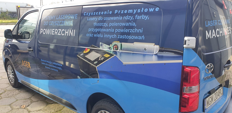 Grafika reklamowa na pojazdach #1
