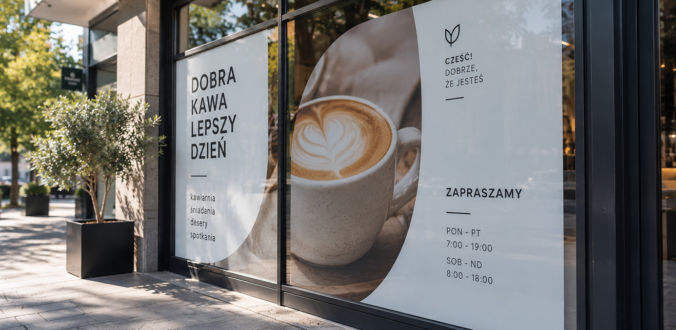 Ile kosztuje oklejenie witryny sklepowej? #2